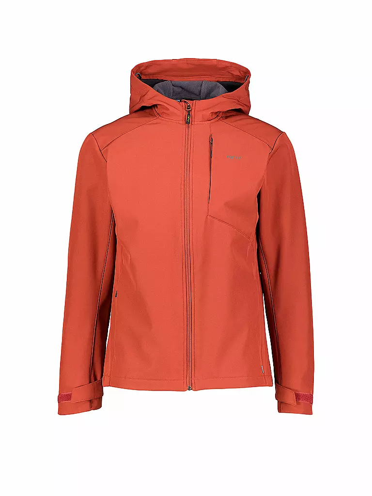 MERU | Giacca softshell da uomo Toulouse con cappuccio | Marrone