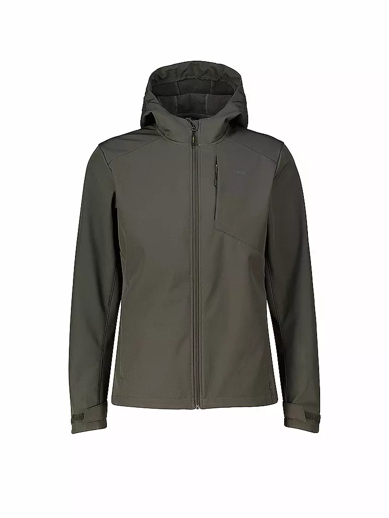 MERU | Giacca softshell da uomo Toulouse con cappuccio | Grigio