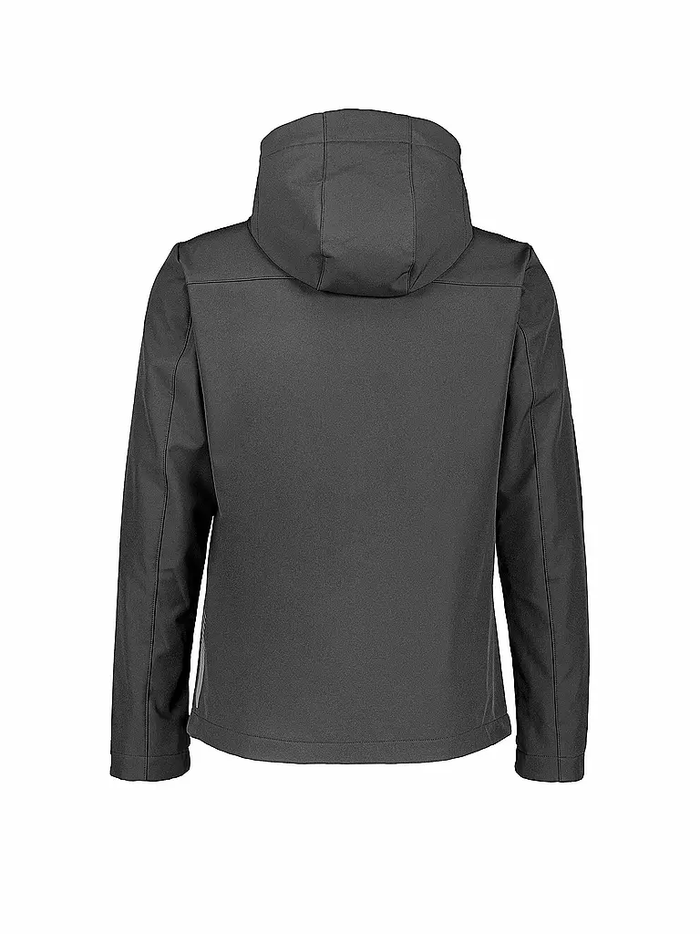 MERU | Giacca softshell da uomo Toulouse con cappuccio | Nero