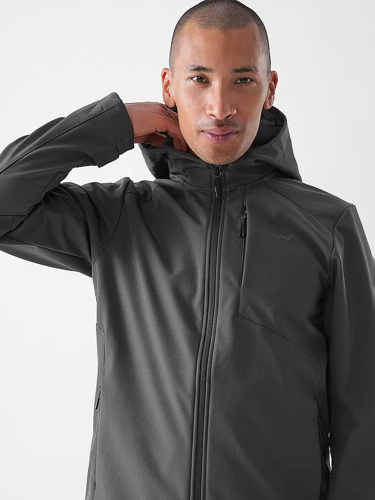 MERU | Giacca softshell da uomo Toulouse con cappuccio |