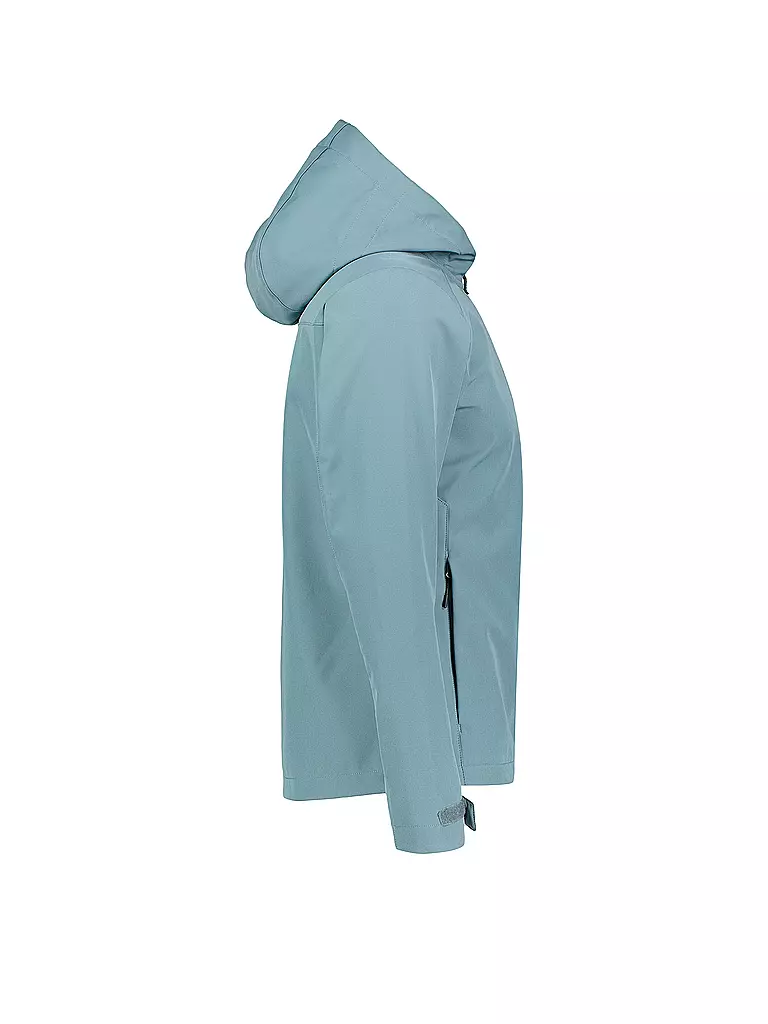 MERU | Giacca softshell da uomo Toulouse con cappuccio | Grigio