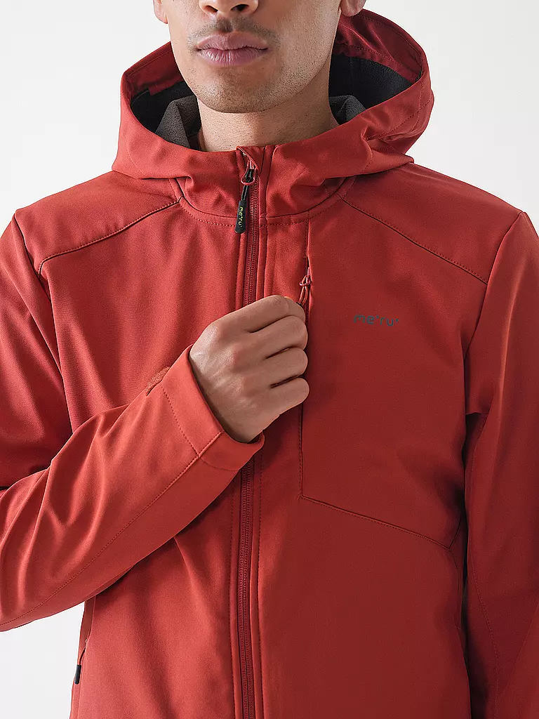 MERU | Giacca softshell da uomo Toulouse con cappuccio |