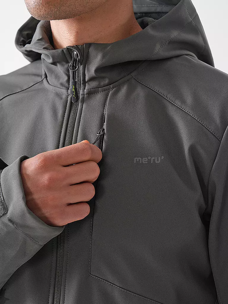 MERU | Giacca softshell da uomo Toulouse con cappuccio |