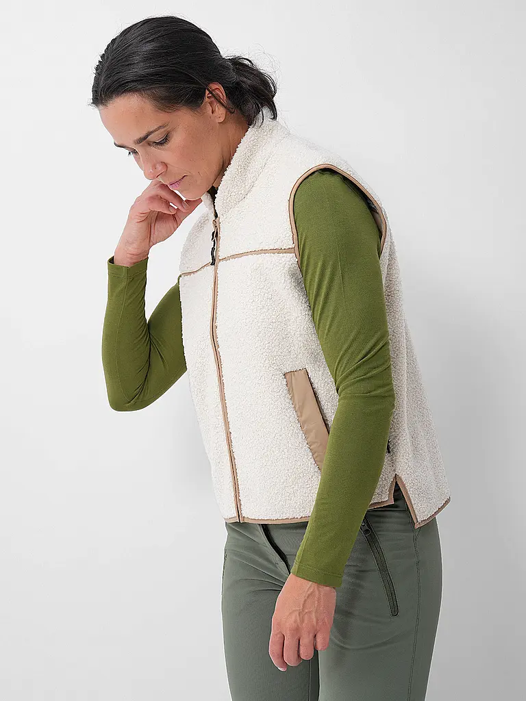 MERU | Gilet da donna Herlev in pile teddy |