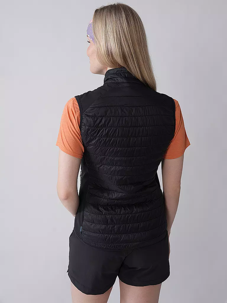 MERU | Gilet ibrido da donna Jauja | Nero