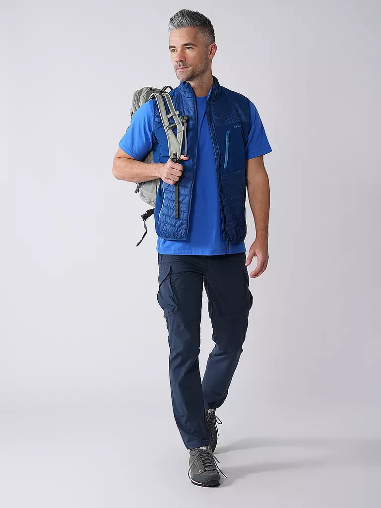 MERU | Gilet ibrido da uomo Jauja | Blu scuro