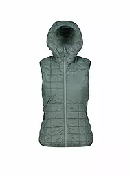 MERU | Gilet isolante da donna Naknek con cappuccio | Verde scuro