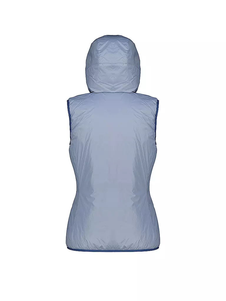 MERU | Gilet isolante da donna Naknek con cappuccio | Blu chiaro
