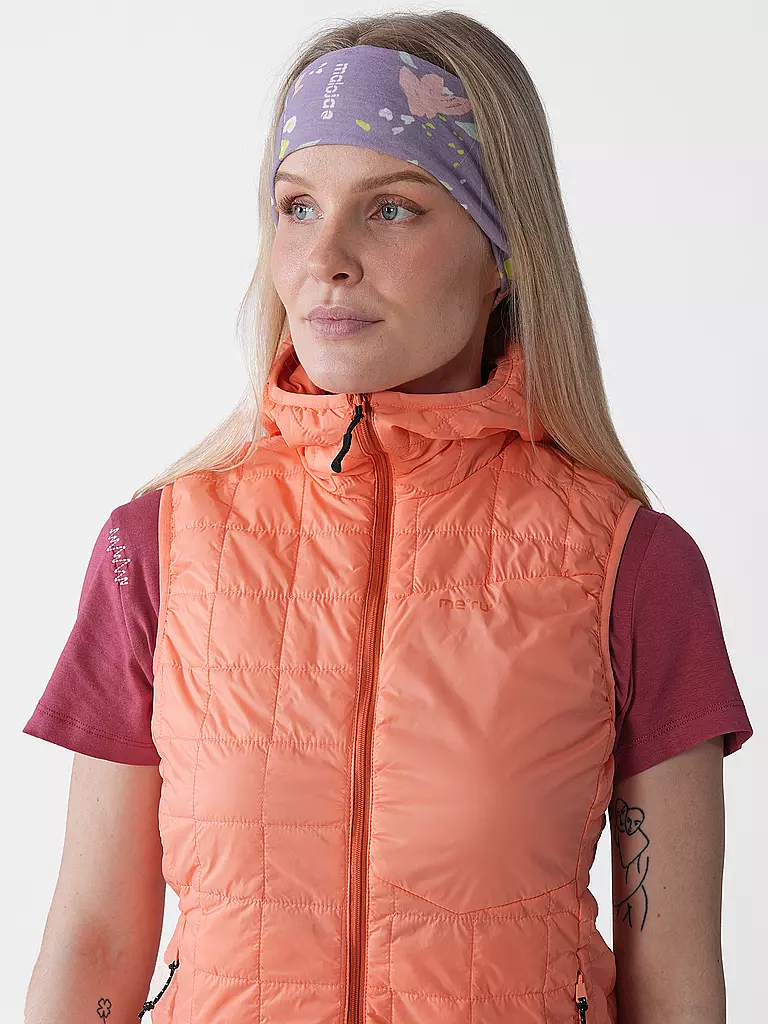MERU | Gilet isolante da donna Naknek con cappuccio |