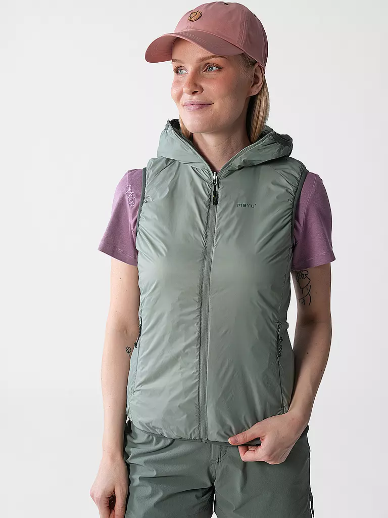 MERU | Gilet isolante da donna Naknek con cappuccio |
