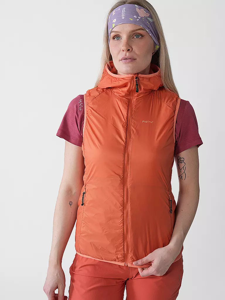 MERU | Gilet isolante da donna Naknek con cappuccio |