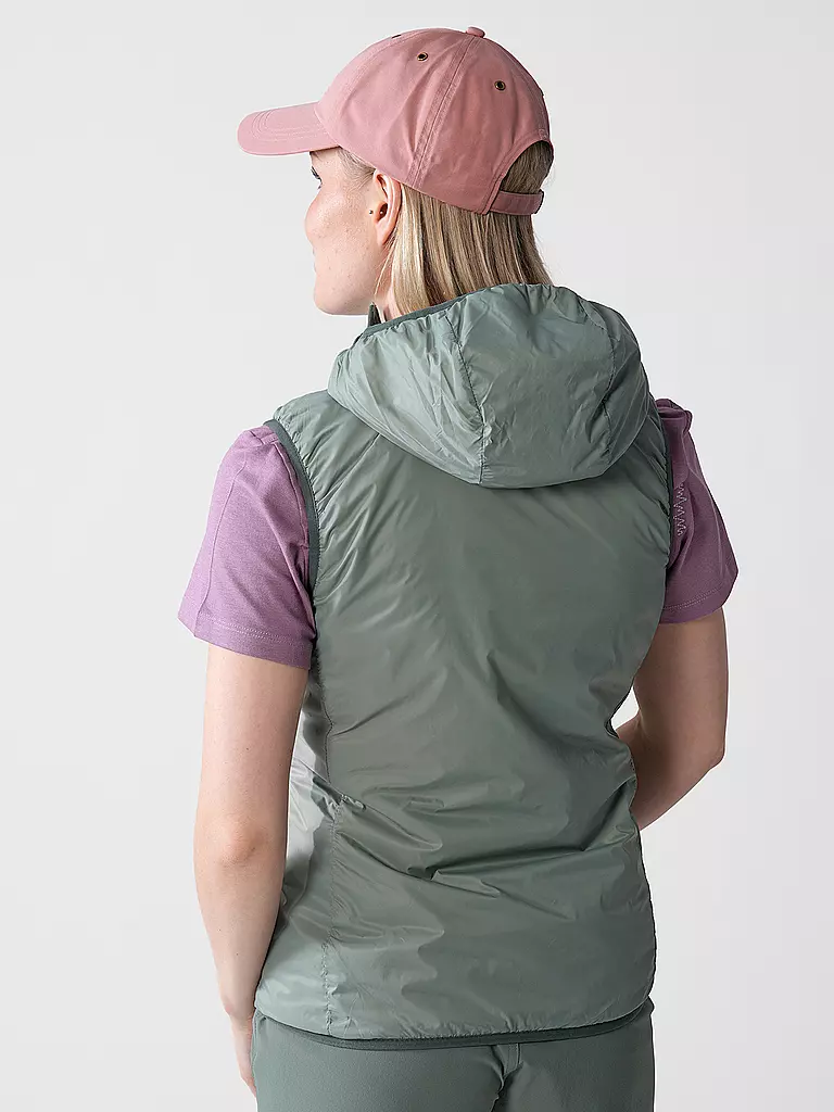 MERU | Gilet isolante da donna Naknek con cappuccio |