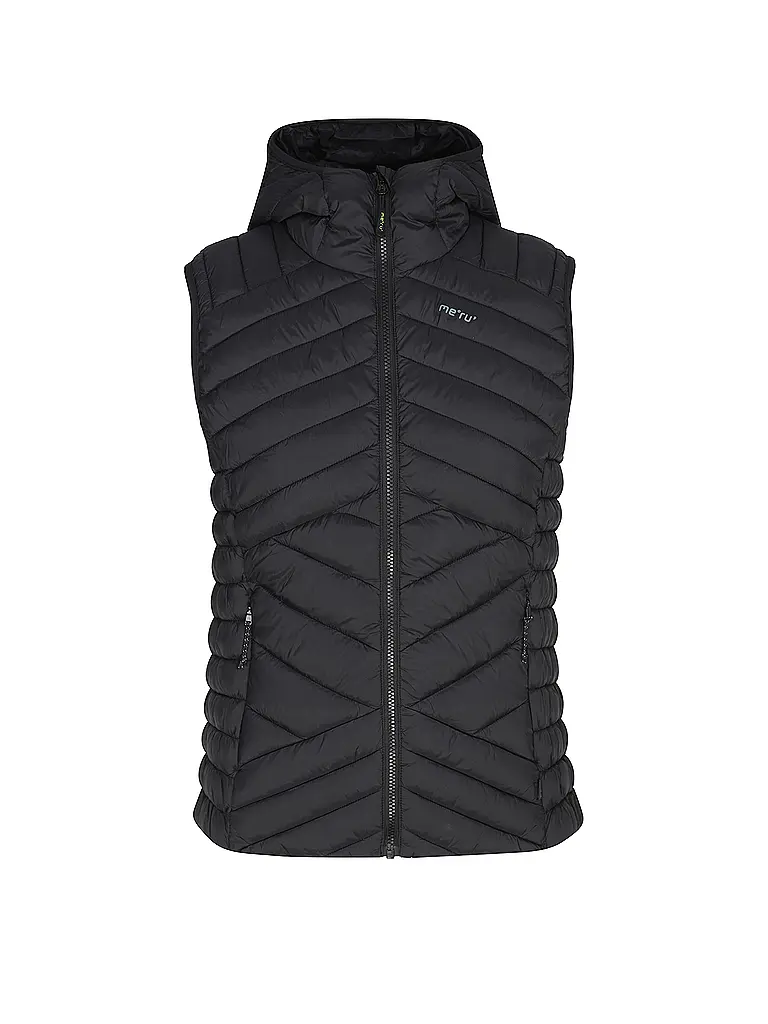 MERU | Gilet isolante da donna Rakaia con cappuccio | Nero