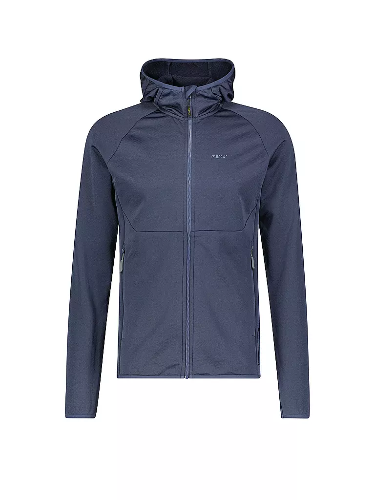 MERU | Herren Fleecejacke Aveiro Hoodie | Blu scuro