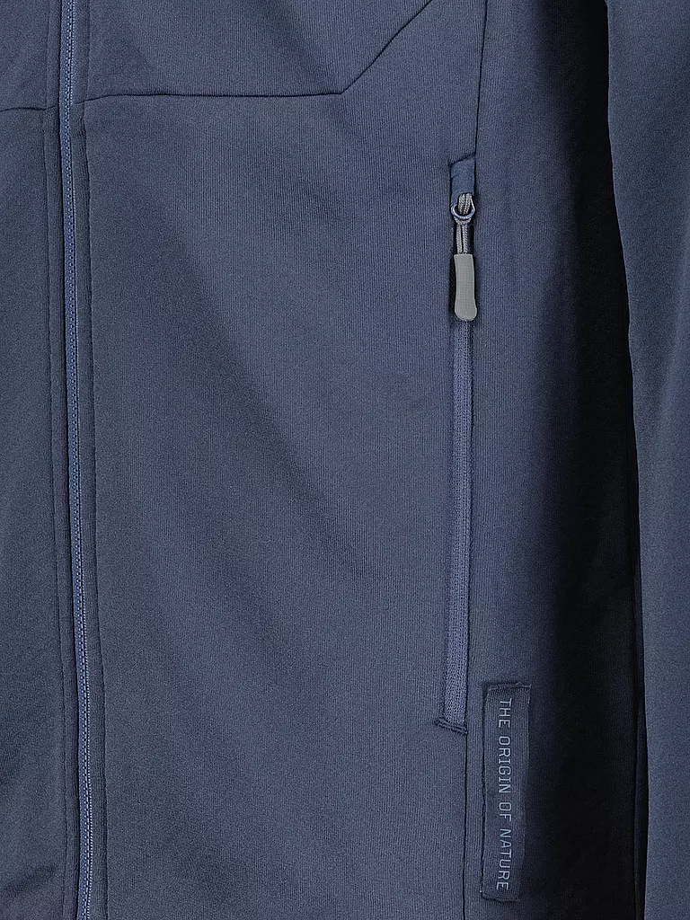 MERU | Herren Fleecejacke Aveiro Hoodie | Blu scuro