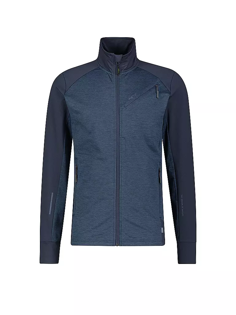 MERU | Herren Fleecejacke Borba Powerstretch | Blu scuro