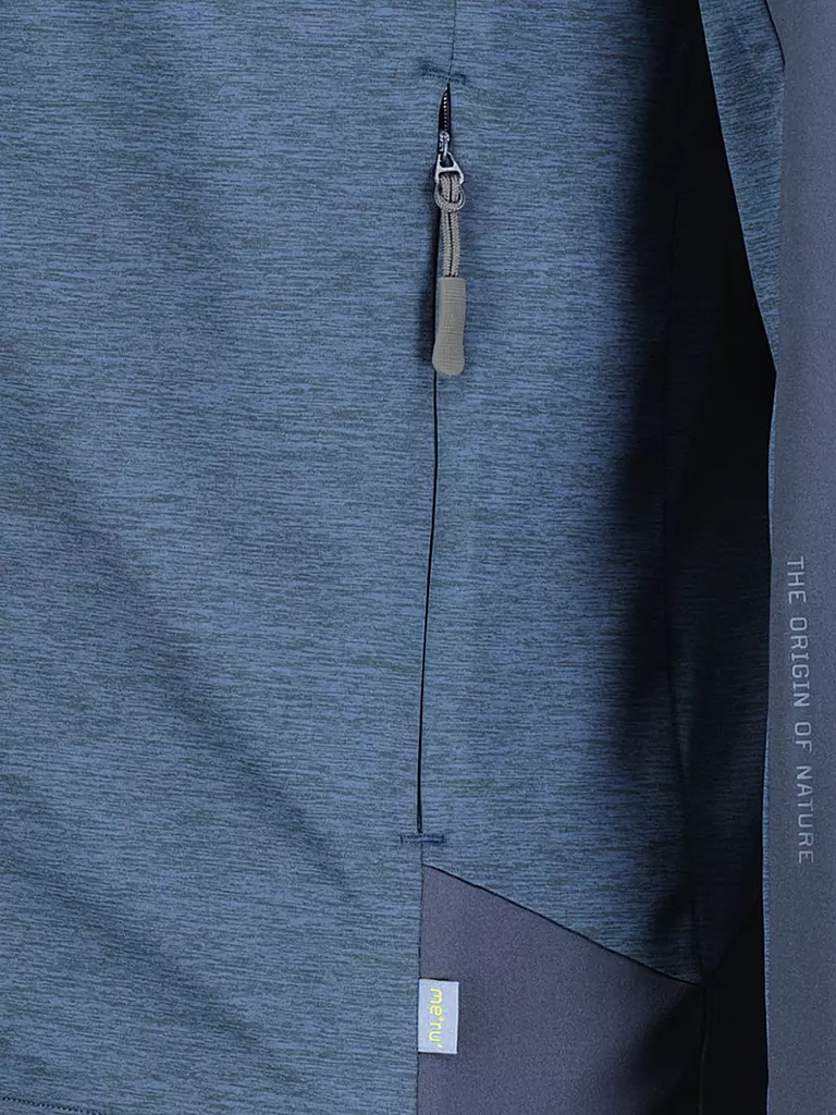 MERU | Herren Fleecejacke Borba Powerstretch | Blu scuro