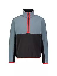 MERU | Herren Fleecepullover mit Zip | Grigio