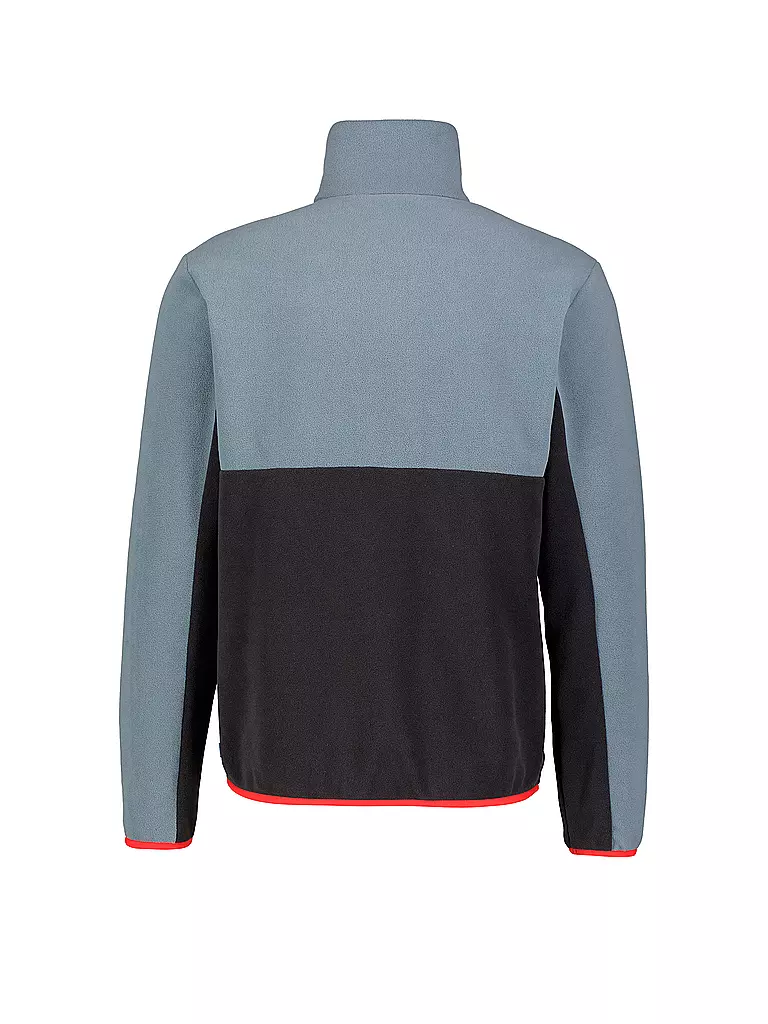 MERU | Herren Fleecepullover mit Zip | Grigio