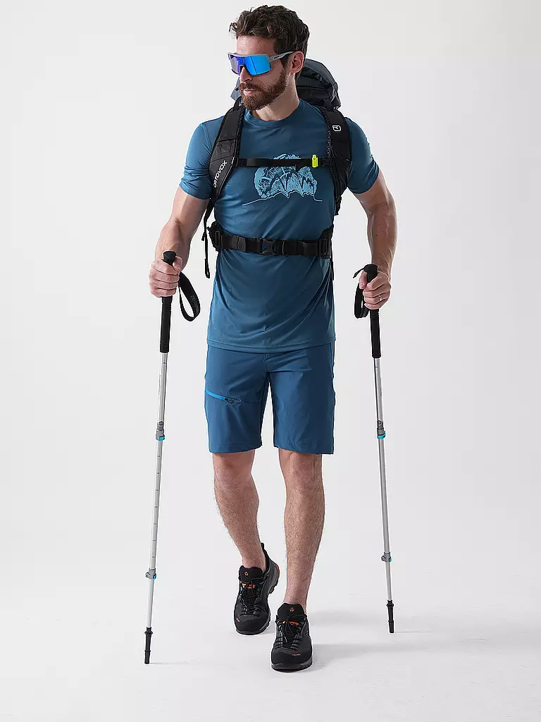 MERU | Herren Shorts Lake Louise | Petrolio