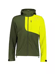 MERU | Herren Softshelljacke Talcahuano Hoodie | Verde scuro