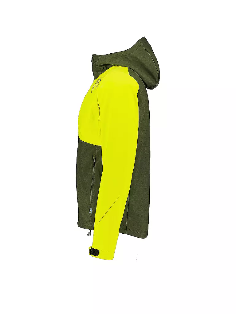 MERU | Herren Softshelljacke Talcahuano Hoodie | Verde scuro