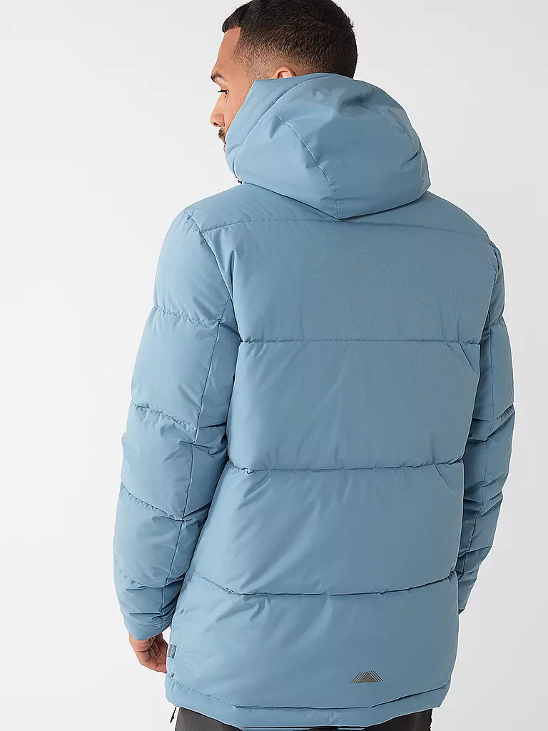 MERU | Herren Wanderjacke Varberg Hoodie | Blu chiaro