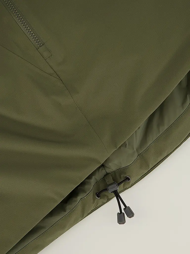 MERU | Isogiacca da uomo con cappuccio Koyukuk | Verde scuro