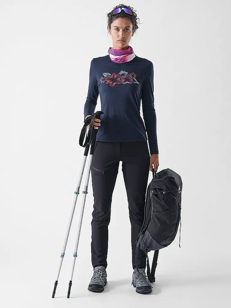 MERU | Maglietta funzionale da donna Lidköping | Blu scuro