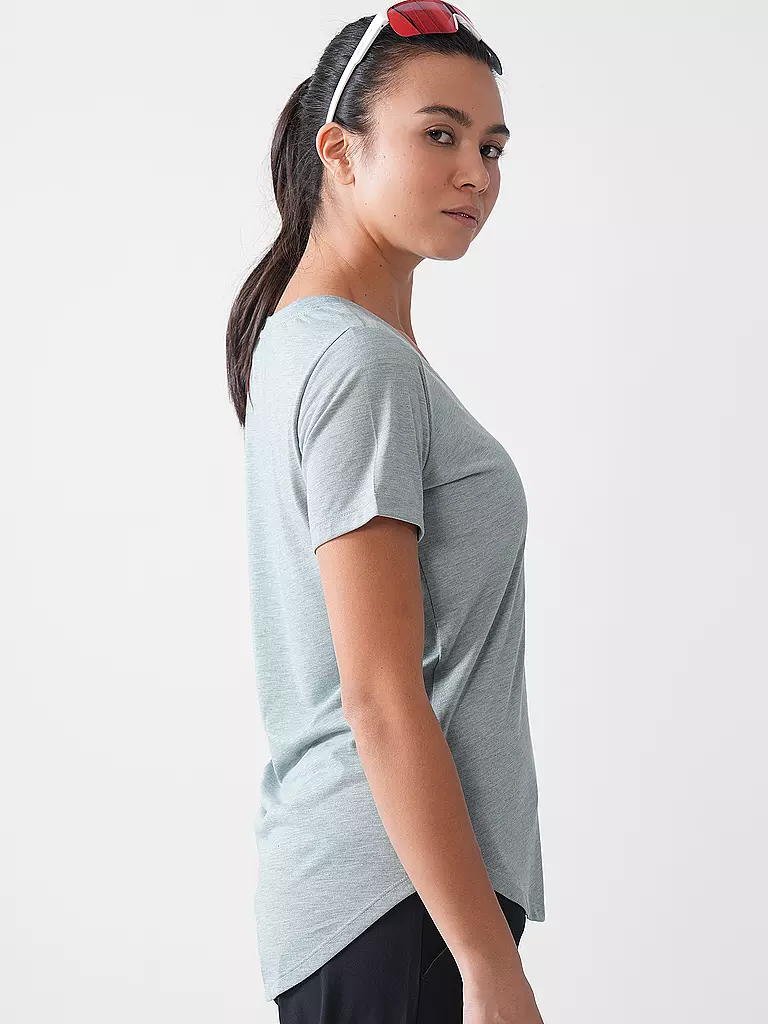 MERU | Maglietta funzionale da donna Portoalegre | Verde chiaro