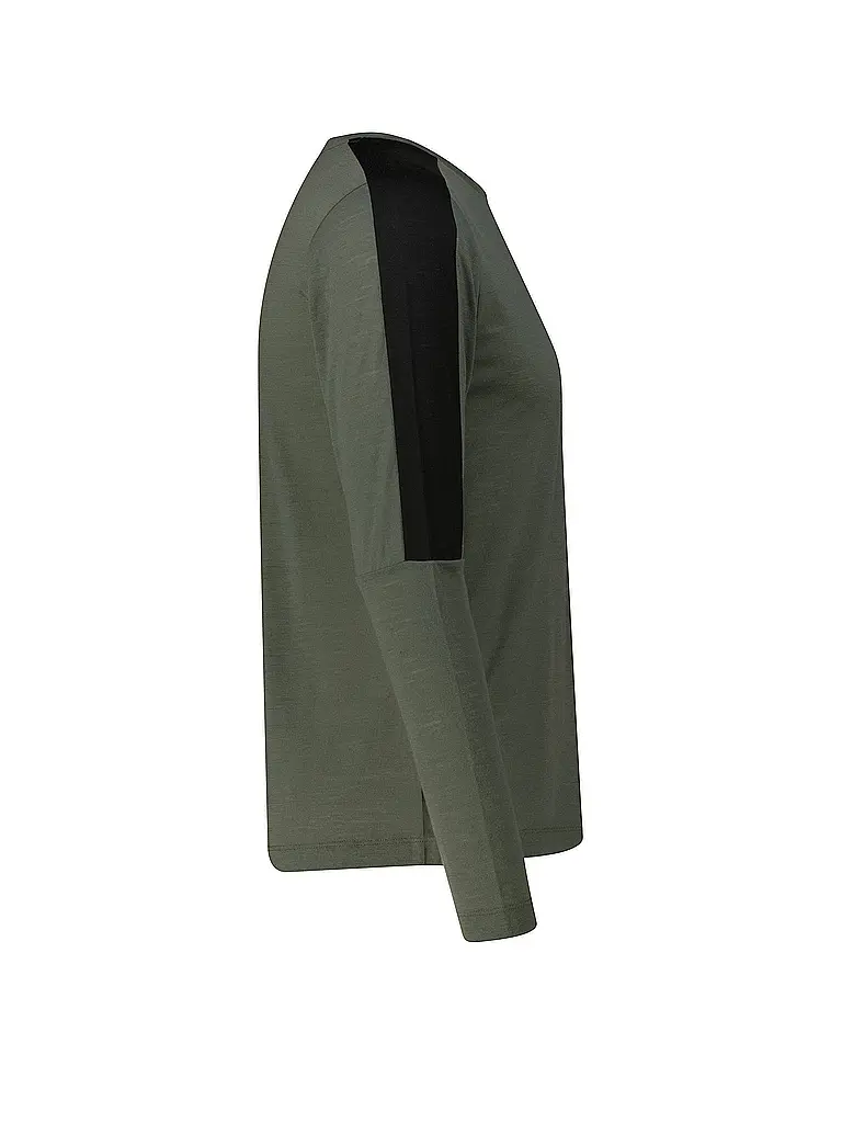 MERU | Maglietta funzionale da uomo Bloxwich Woolmix | Oliva