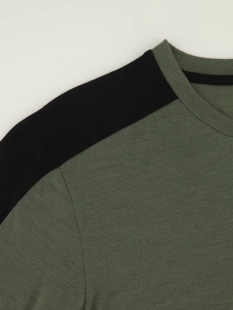 MERU | Maglietta funzionale da uomo Bloxwich Woolmix | Oliva