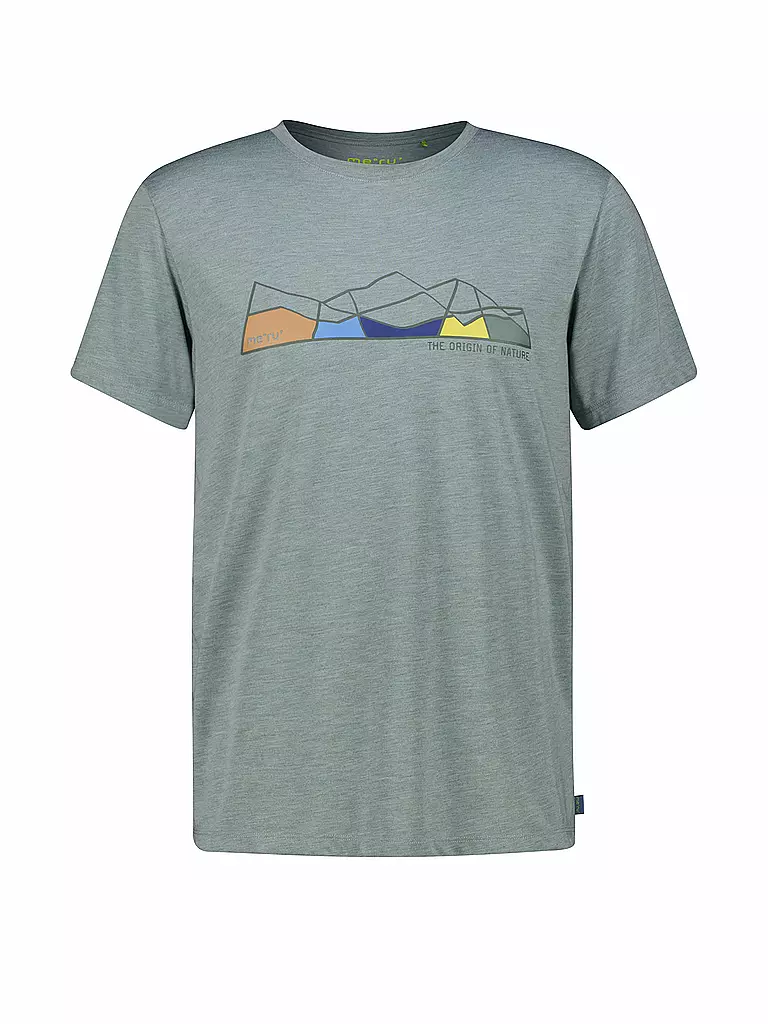 MERU | Maglietta funzionale da uomo Brito | Verde chiaro