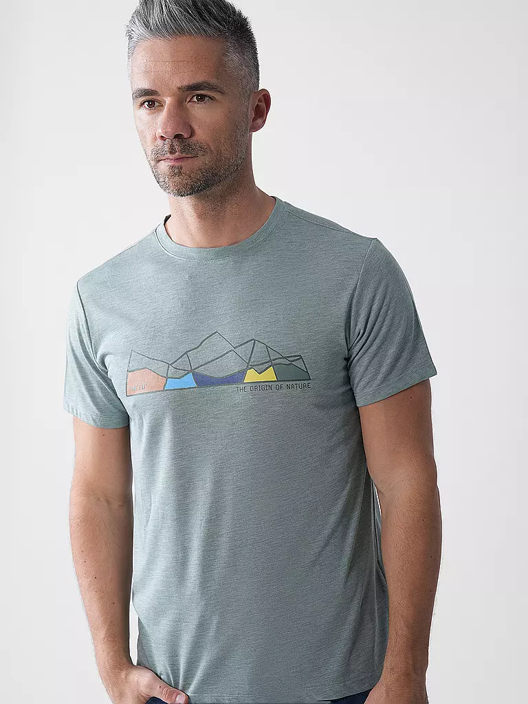 MERU | Maglietta funzionale da uomo Brito | Verde chiaro