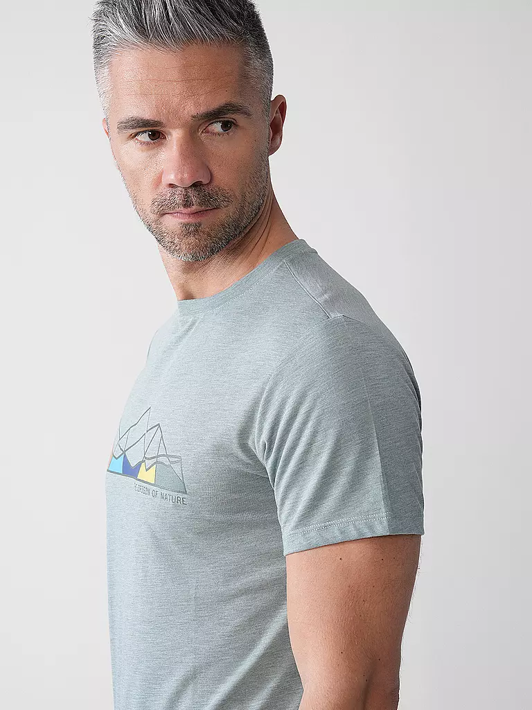 MERU | Maglietta funzionale da uomo Brito | Verde chiaro