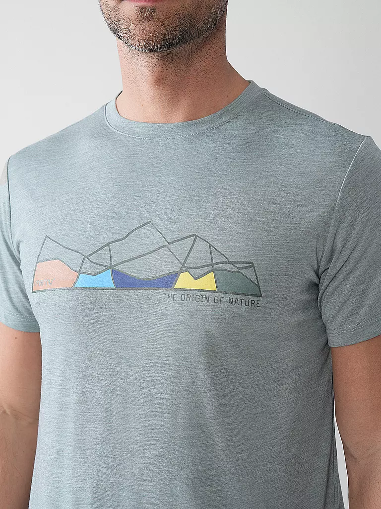 MERU | Maglietta funzionale da uomo Brito | Verde chiaro