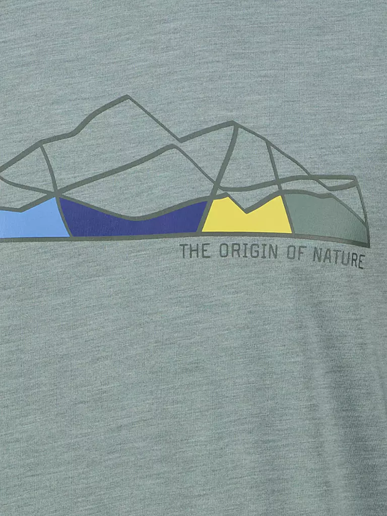 MERU | Maglietta funzionale da uomo Brito | Verde chiaro