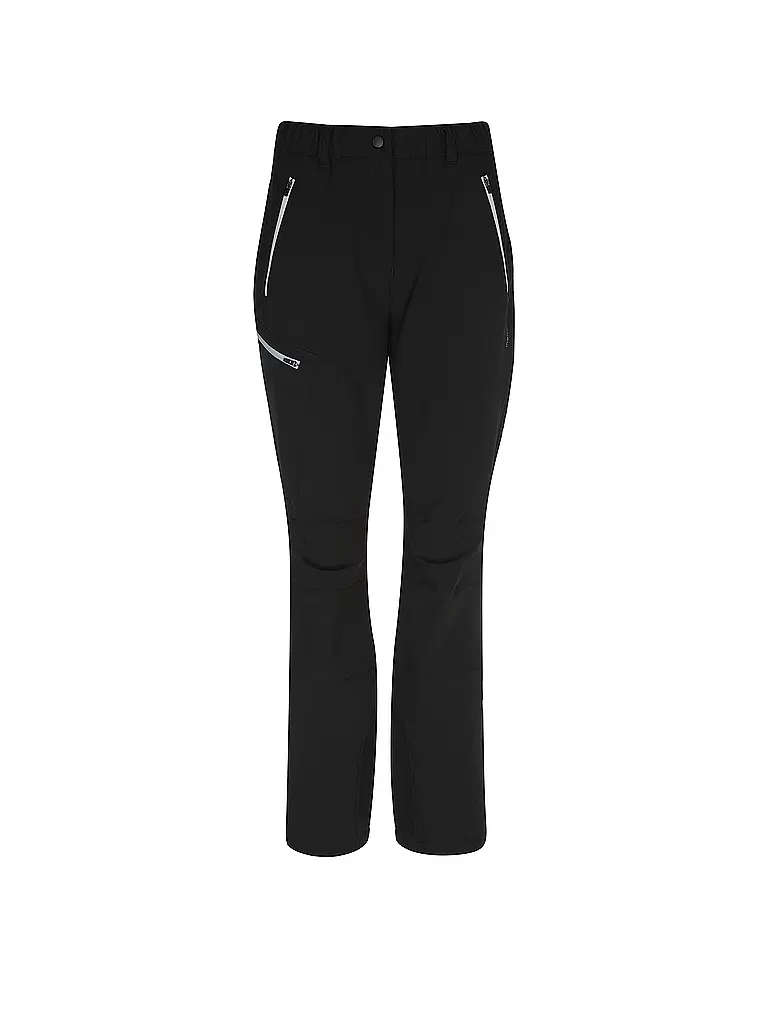 MERU | Pantaloni da turismo softshell da donna Huarez | Nero
