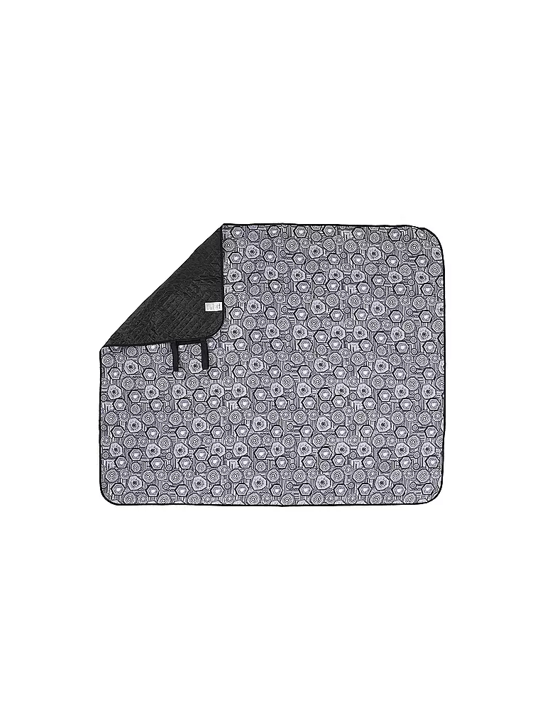 MERU | Picknickdecke Vermont 140 x 170 cm | Nero