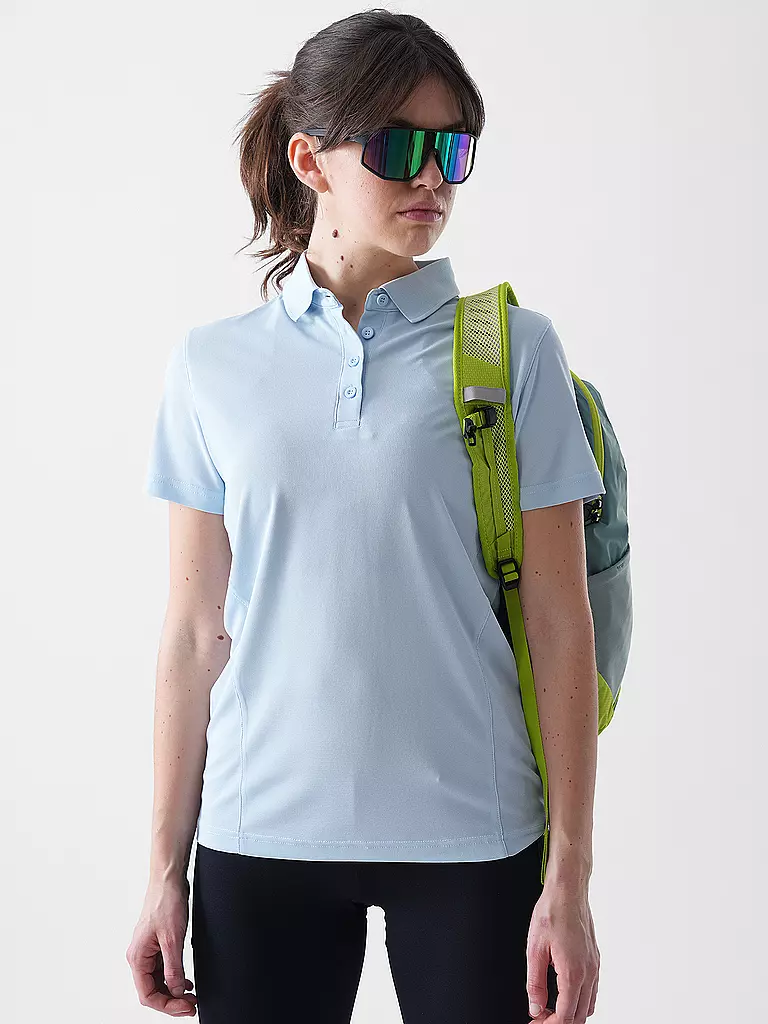 MERU | Polo da donna Bristol | Blu chiaro