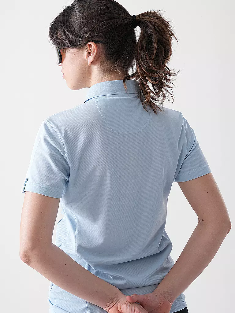 MERU | Polo da donna Bristol | Blu chiaro