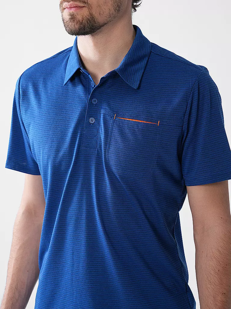 MERU | Polo funzionale da uomo Rundu | Blu