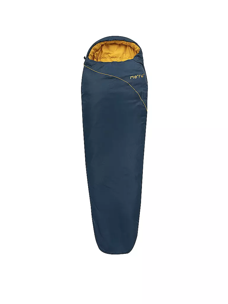 MERU | Sacco a pelo in fibra sintetica Isar 0 L 46x25cm 1750g | Blu scuro