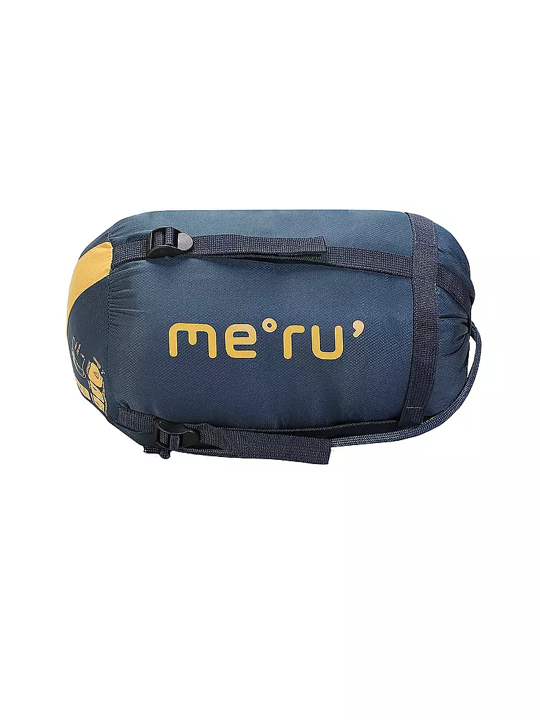 MERU | Sacco a pelo in fibra sintetica Isar 11 M 35x18cm 1000g | Blu scuro