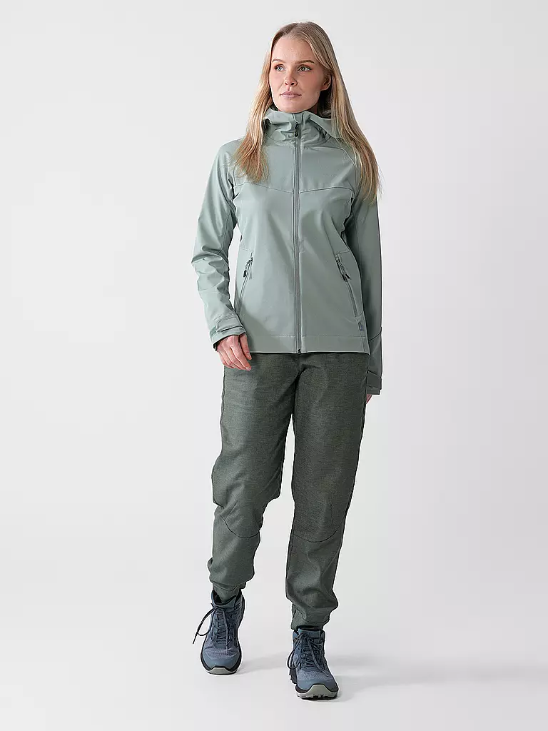 MERU | Softshell Nancy da donna | Verde chiaro
