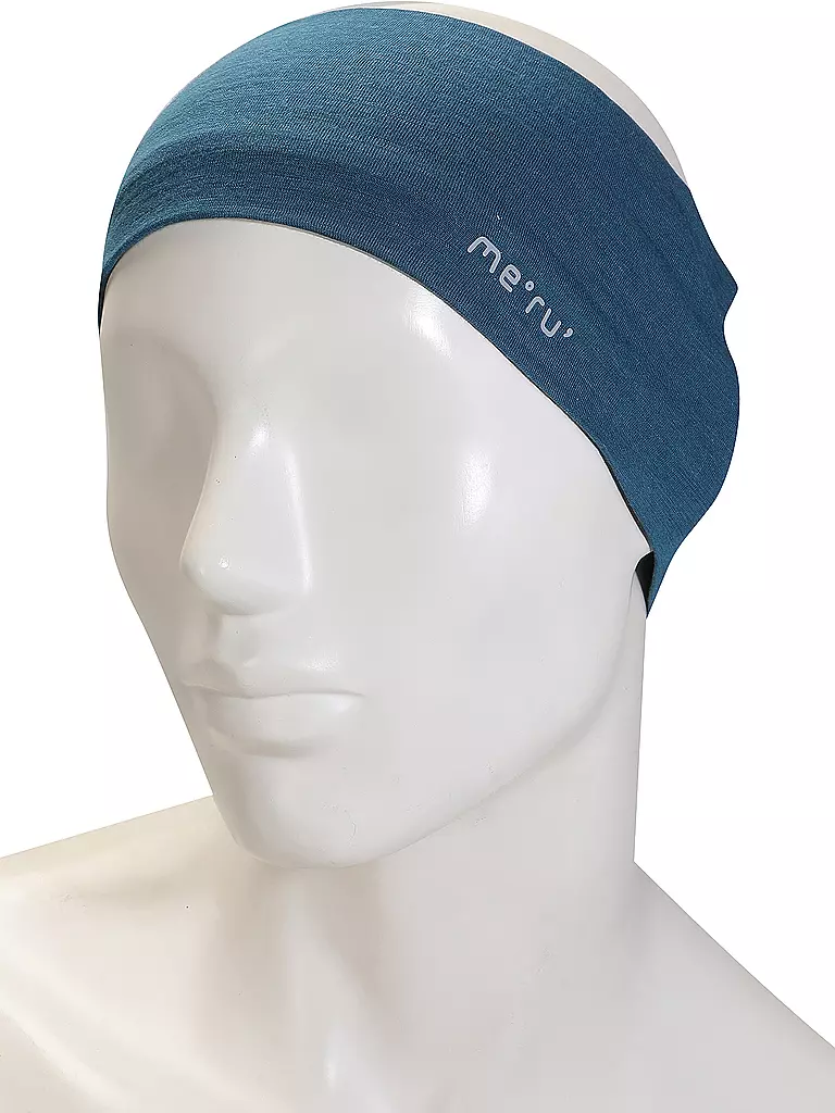 MERU | Stirnband Ringsted Wolle | Petrolio