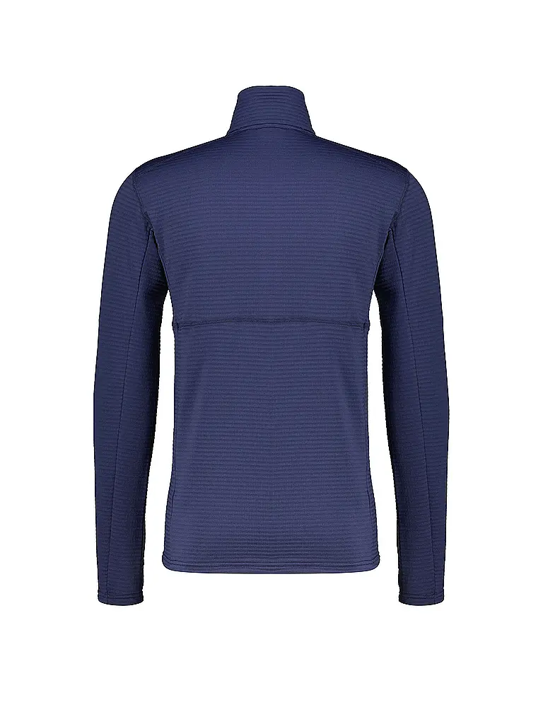 MERU | Zipshirt funzionale da uomo Langesund | Blu scuro