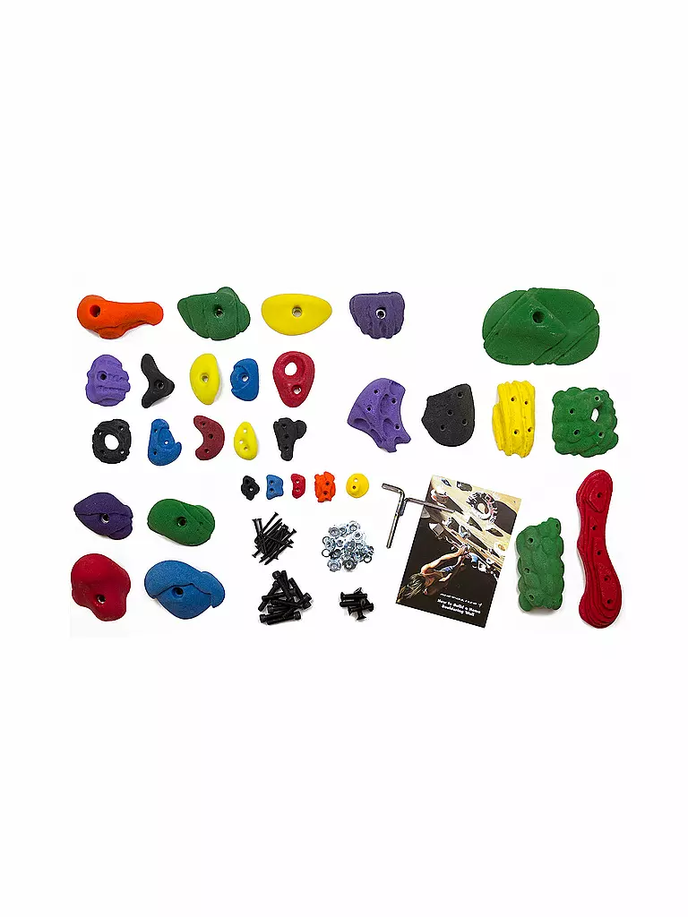 METOLIUS | Klettergriffe Mega Pack 30 | Senza colore