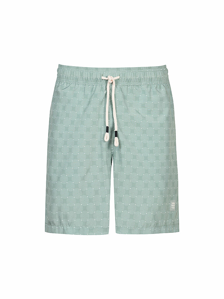 Badeshort da uomo verde chiaro XXL