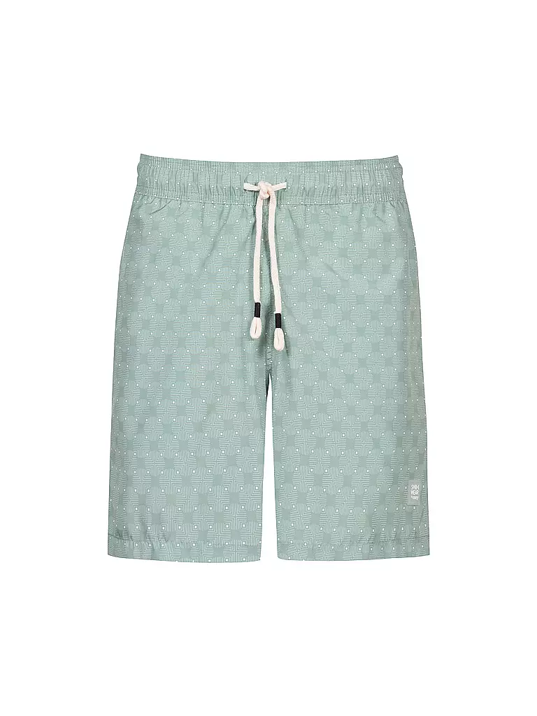 MEY | Badeshort da uomo | Verde chiaro